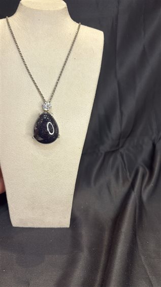 Collana Domar Donna in Argento Onice COAR-32-280 - COAR-32-280
